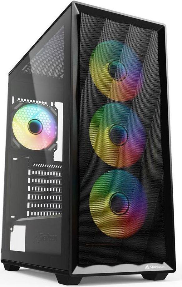 Caixa ATX SHARKOON VK4 ARGB (4 x 120 mm ARGB)
