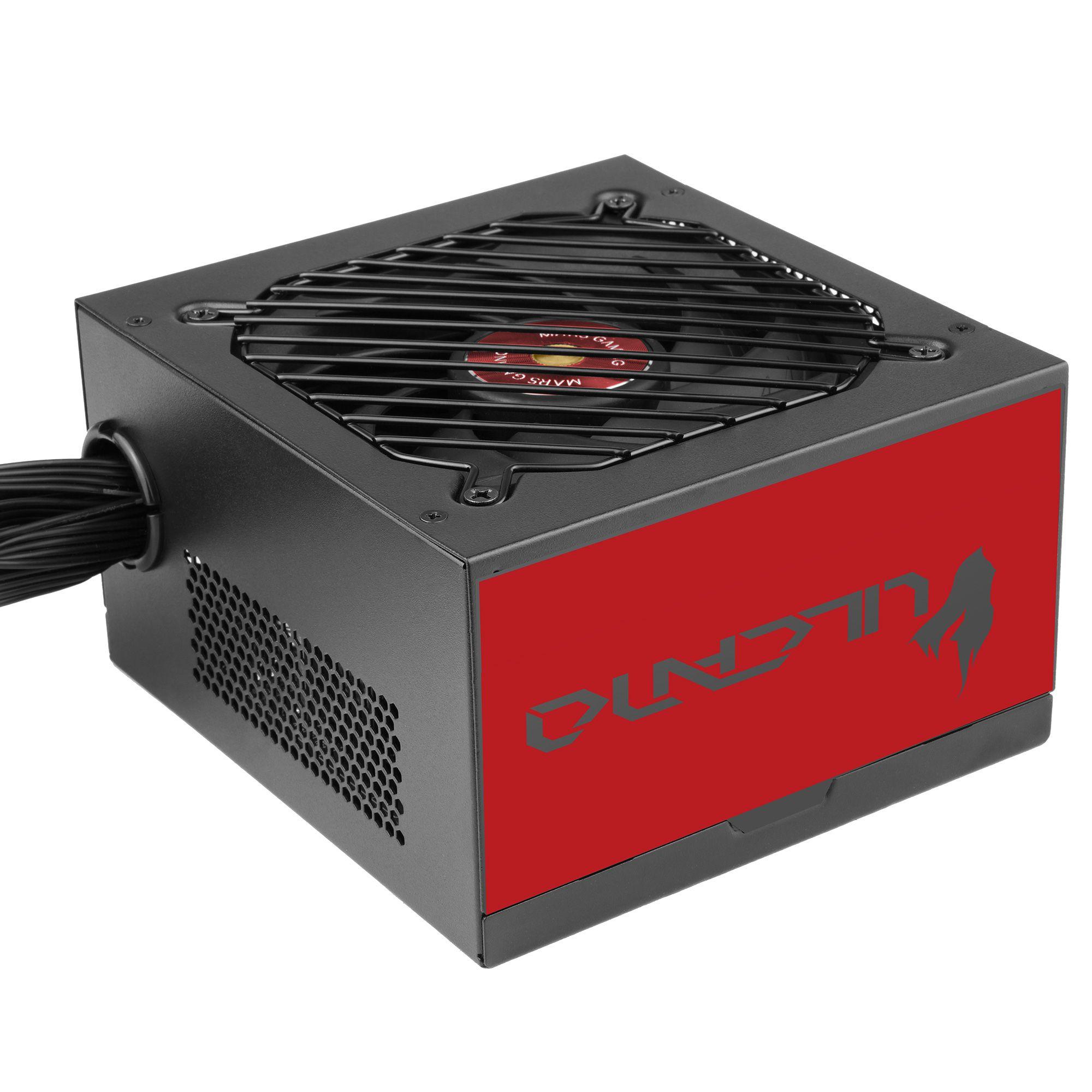 Fonte de Alimentação MARS GAMING MPVU750SI (ATX - 750 W - 80 PLUS Silver - Preto e Vermelho), miniatura 4