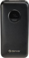 Bateria Externa DENVER PQC-20065 (20000 mAh - 77Wh - 65 W - Preto)