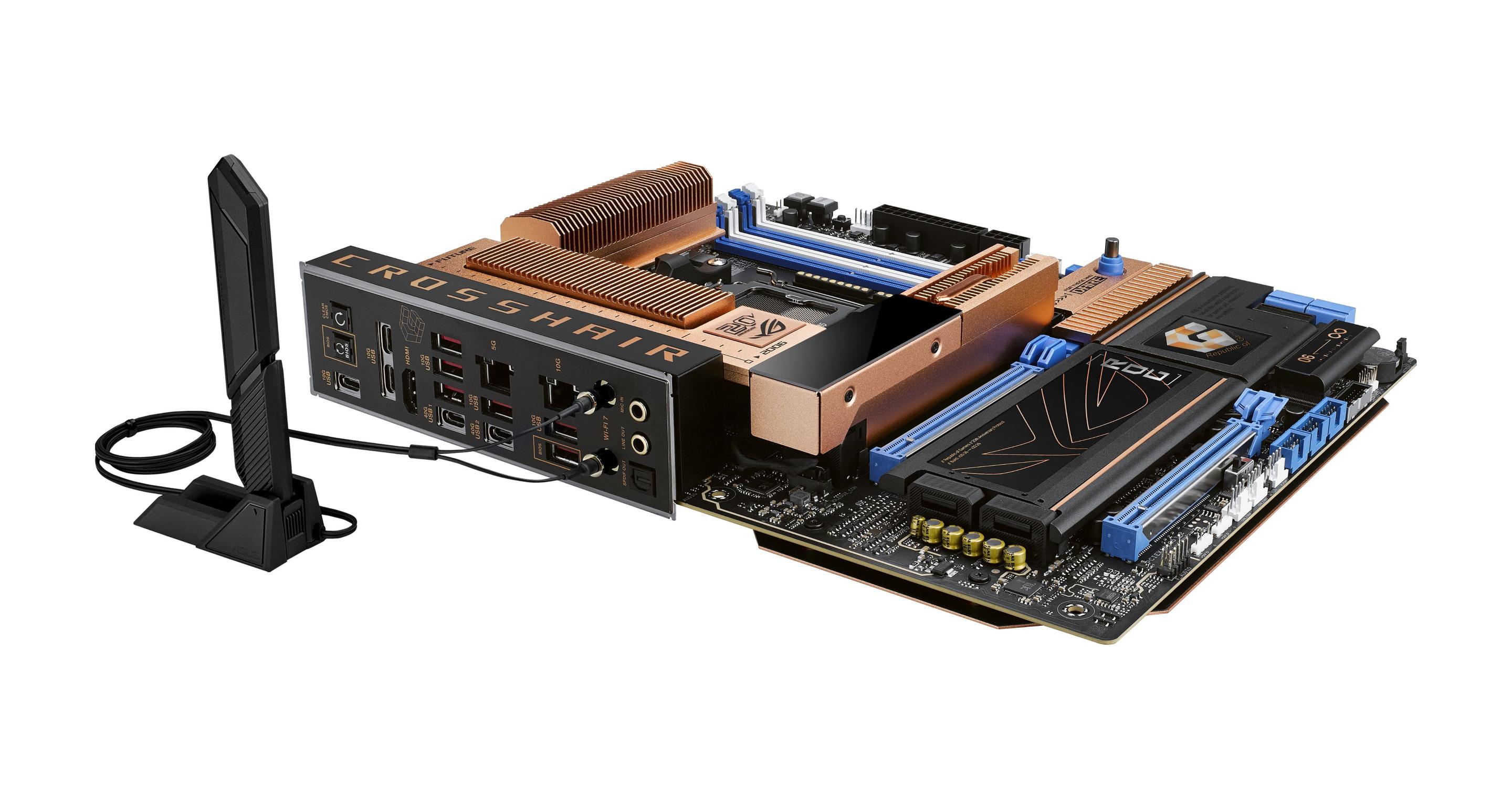 Motherboard ASUS ROG Crosshair 2006 (AM5 - ATX - Duplo canal - Preto e Dourado), miniatura 9