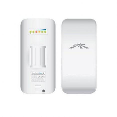 Ponto de Acesso CPE UBIQUITI NanoStation locoM5 (150 Mbit/s - 5.170-5.875 GHz - 10/100Base-T - Branco) — miniatura 3