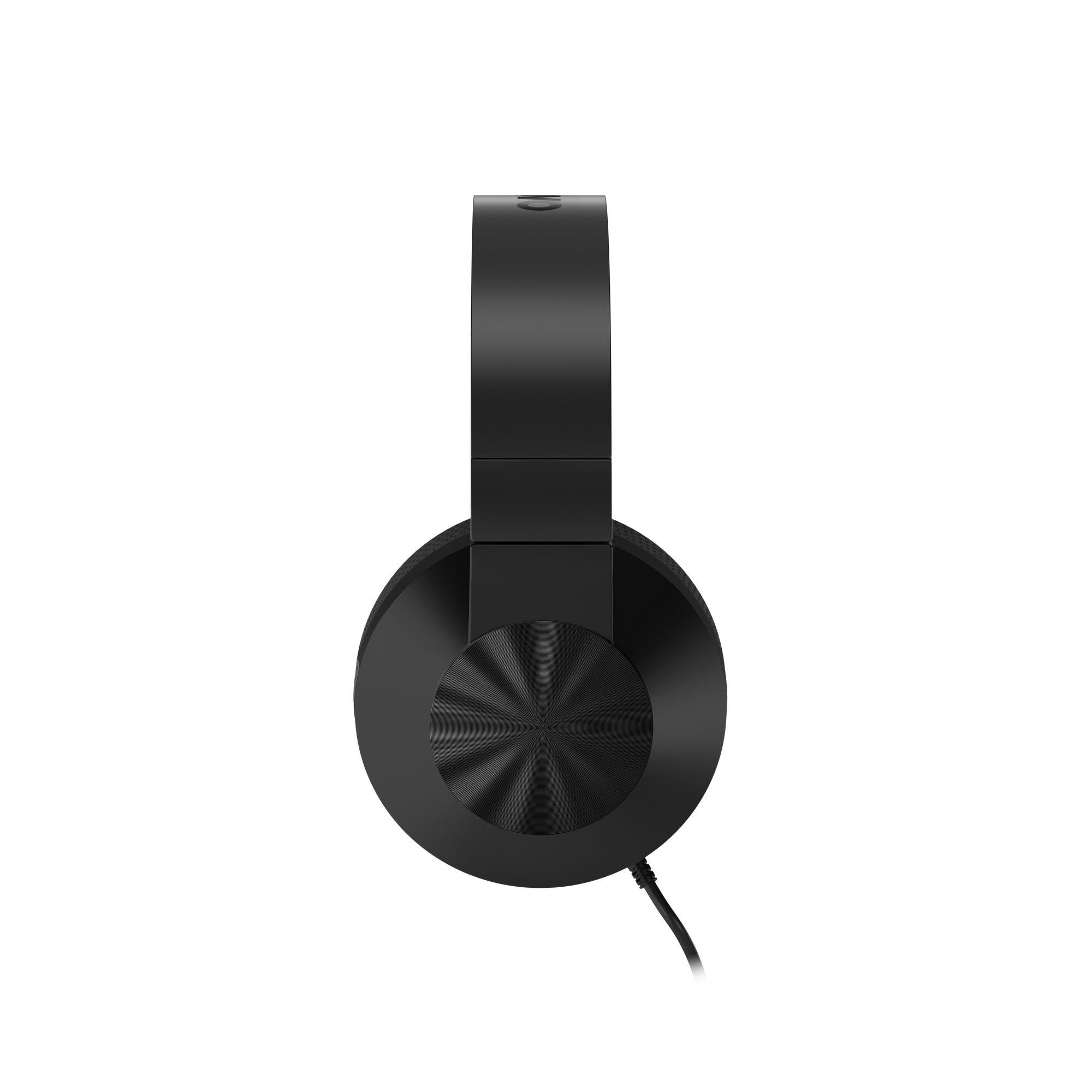 Headset Gaming LENOVO Legion H210 (Binaural - Com fios - Sobre a orelha - Preto)