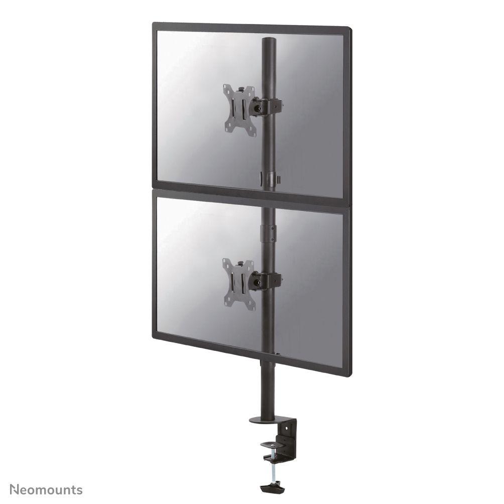 Suporte de Secretária para 2 Monitores NEOMOUNTS FPMA-D550DVBLACK (81,3 cm - Preto)