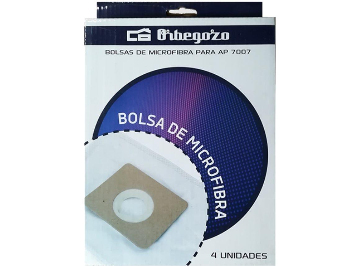 Sacos para Aspirador ORBEGOZO AP7007 (4 Unidades - Microfibra)