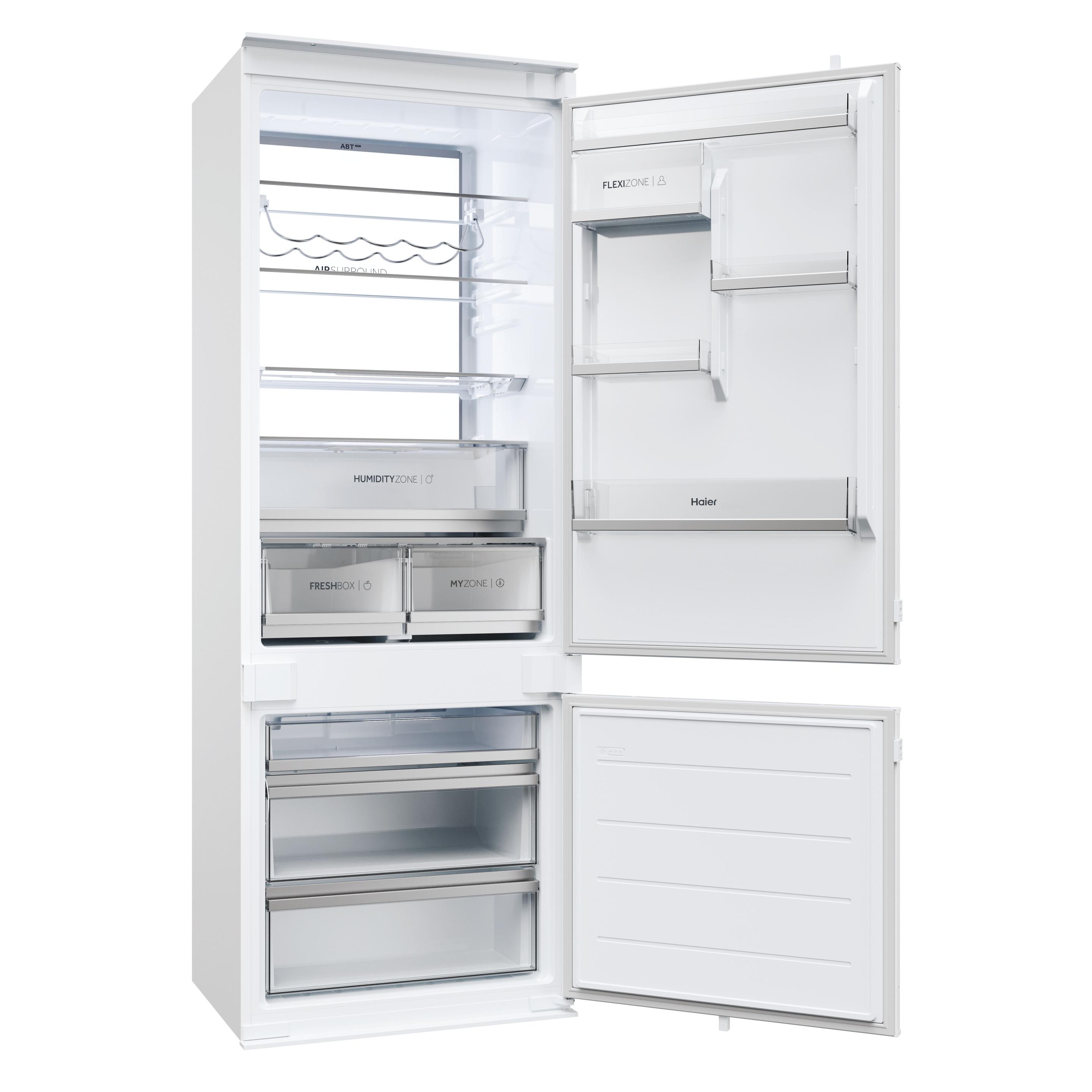 Frigorífico Combinado Encastre HAIER HBW7719C (400 l - hOn - 193,5x69x55 cm - Branco) — miniatura 2