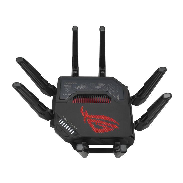 Router ASUS ROG Rapture GT-BE98 (Wi-Fi 7 - 11529 Mbit/s - 10 Gigabit Ethernet - Preto), miniatura 8
