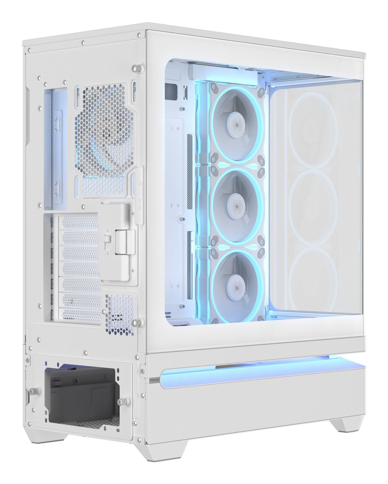 Caixa ATX ASUS PRIME AP304 TG ARGB (ATX, Micro ATX, Mini-ITX - Midi Tower - 175 mm - Branco) — miniatura 11