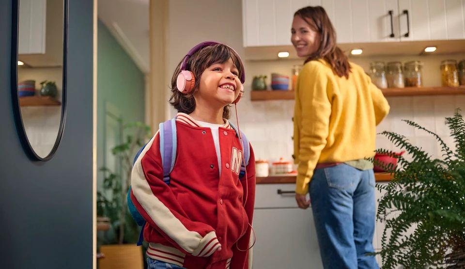 Auscultadores PHILIPS TAK2000MP/00 (Binaural - Com fios - Supra-aural - Rosa e Roxo), miniatura 9