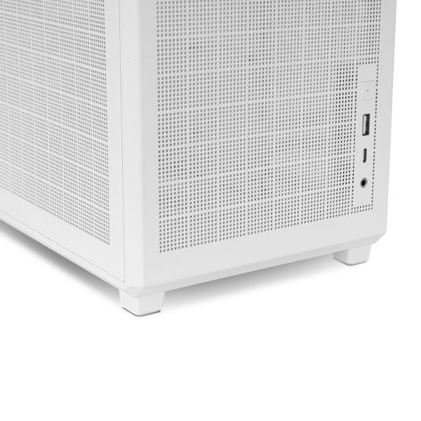 Caixa PC Gaming NOX Hummer Refresh (ITX, Micro ATX - ATX, SFX - Mini Tower - Branco) — miniatura 5