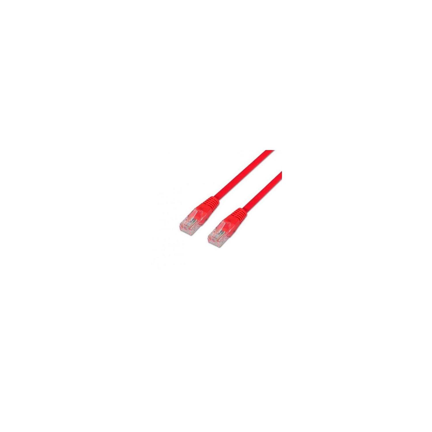 Cabo de Rede RJ45 AISENS A135-0238 (1 m - Cat6 - RJ-45 - Vermelho), miniatura 3