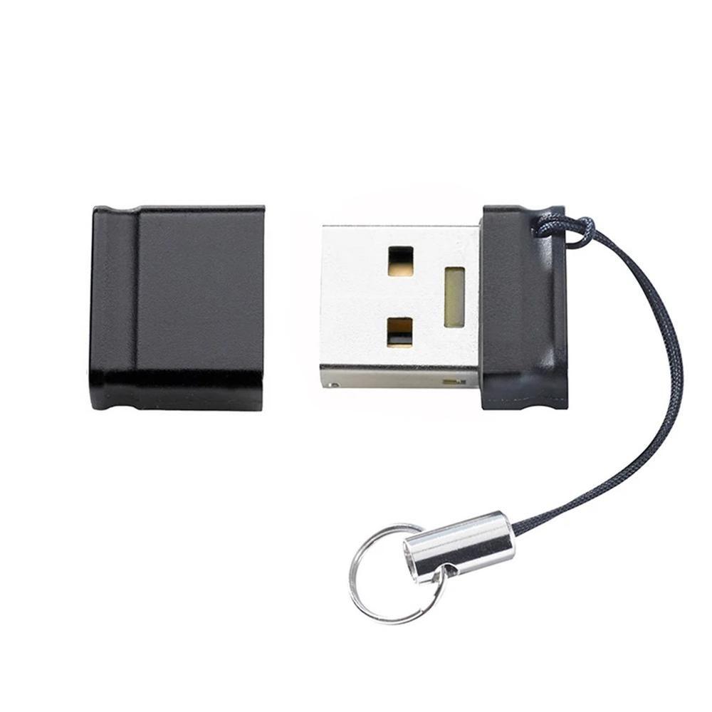 Pen USB INTENSO Slim Line (Com tampa - USB Type-A - USB 3.2 Gen 1 - Preto)