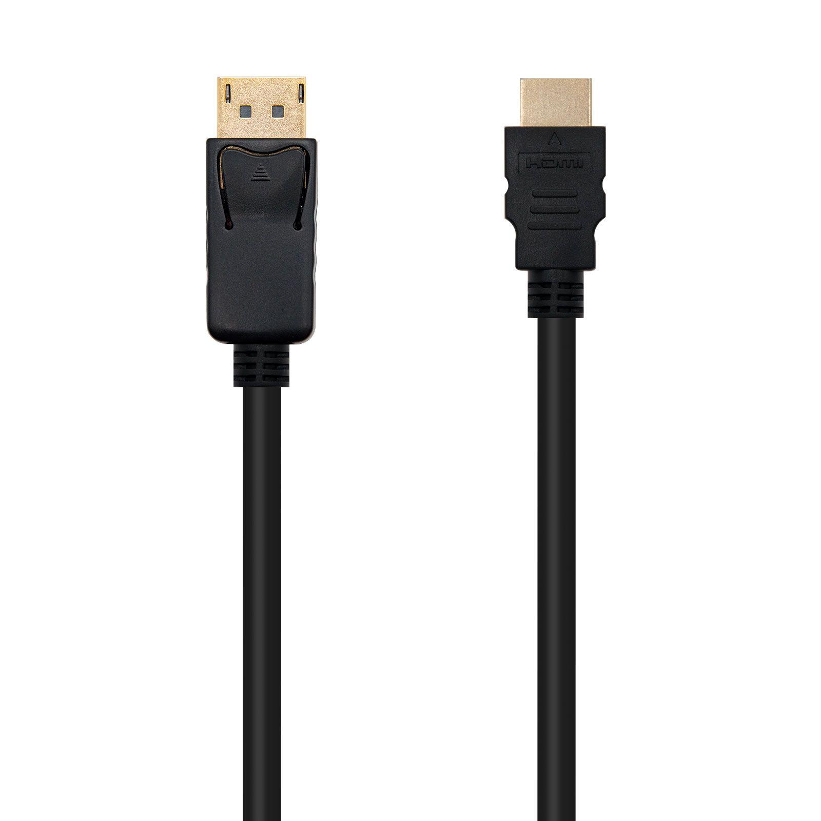 Cabo DisplayPort para HDMI NANOCABLE 10.15.4303 (3 m - HDMI Type A - Preto) — miniatura 2