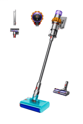 Aspirador Vertical 2 em 1 DYSON V15s Detect Submarine (Altura 126 cm - Cinza)