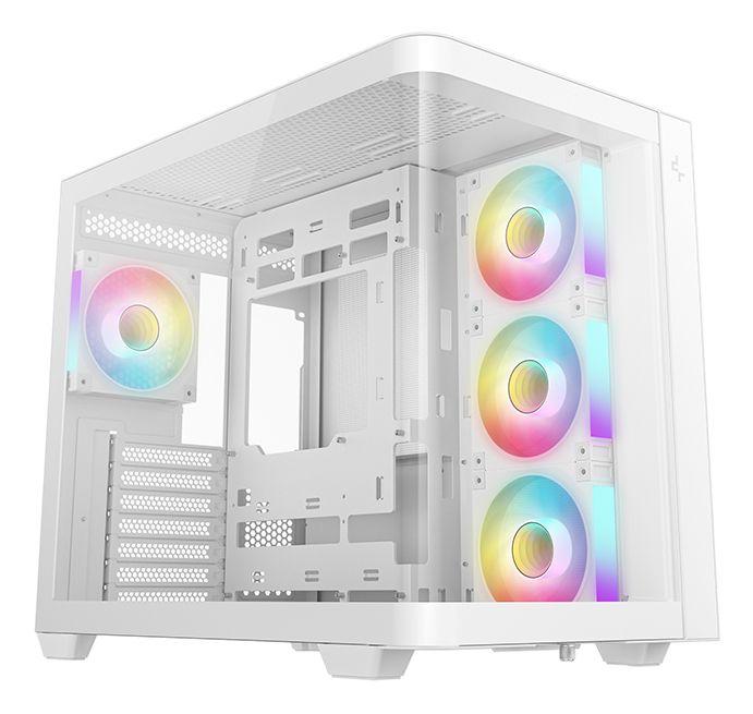 Caixa PC DEEPCOOL CG530U 4F (ATX, ITX, micro ATX - Torre - ATX, Micro ATX, Mini ITX - Branco)
