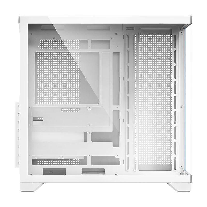 Caixa PC HIDITEC H3 PRO (ATX, micro ATX, ITX, BTF - Midi Tower - Vidro temperado - Branco) — miniatura 7