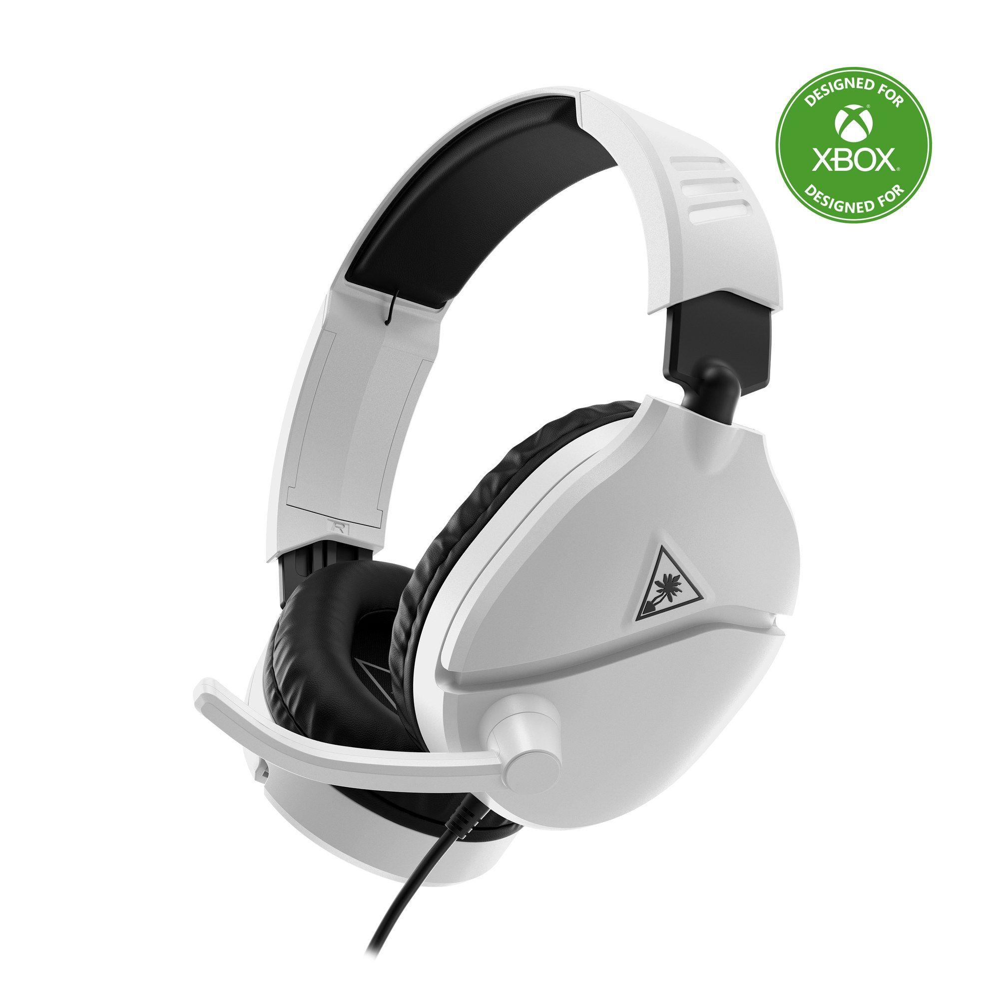 Headset Gaming TURTLE BEACH Recon 70 XB (Binaural - Com fios - Circum-aural - Branco)