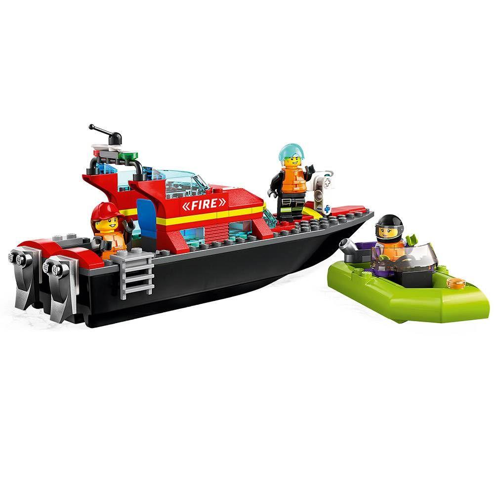 LEGO 60373 City Barco de Resgate dos Bombeiros (5+ anos - 144 peças), miniatura 4