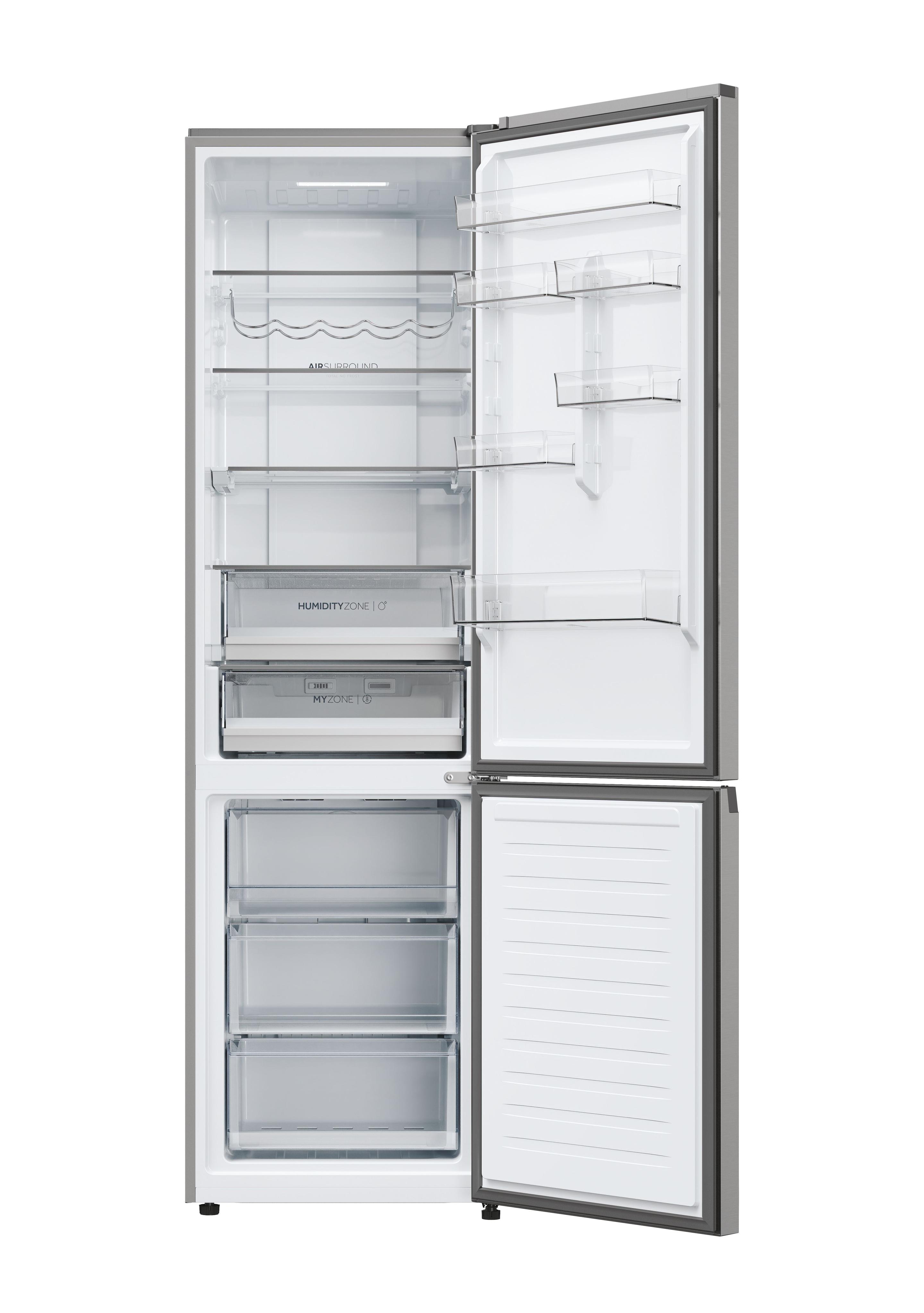 Frigorífico Combinado Independente HAIER HDPW5620CNPK (406 l - hOn - 205x59,5x66,7 cm - Prateado) — miniatura 3