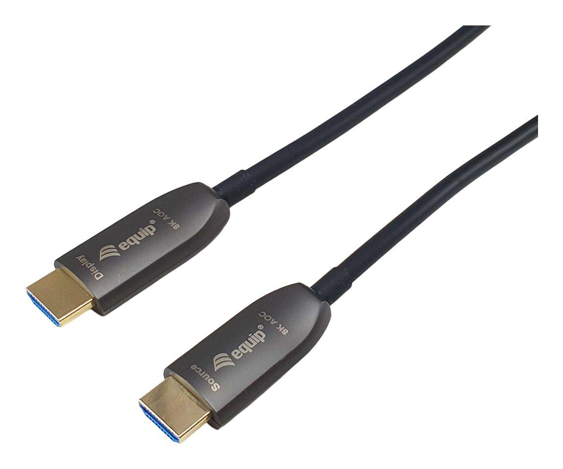 Cabo HDMI EQUIP 119424 (150 m - 240 Hz - HDMI Tipo A - Preto) — miniatura 3