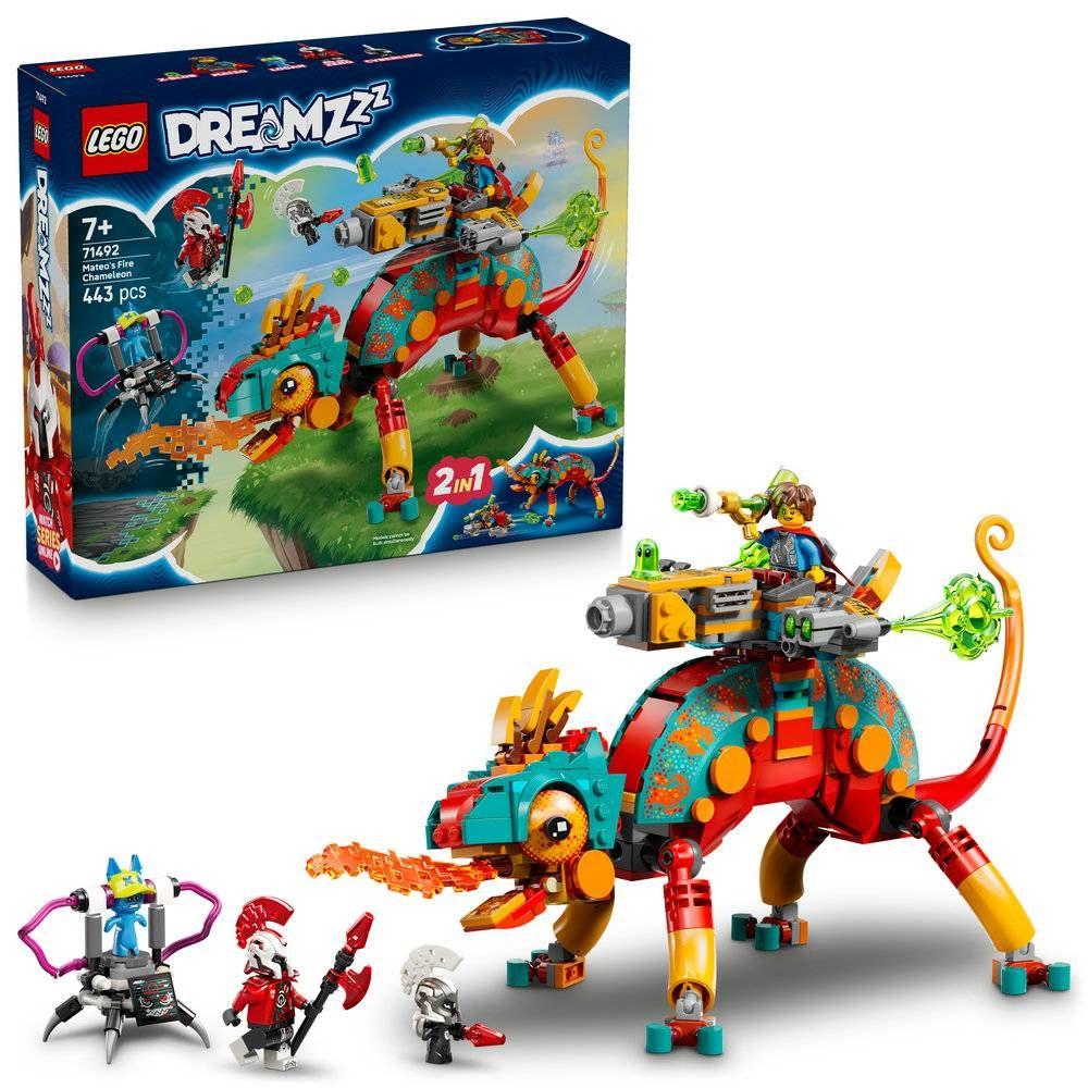 LEGO 71492 Dreamzzz Camaleão de Fogo do Mateo (7+ anos - 443 peças), miniatura 3
