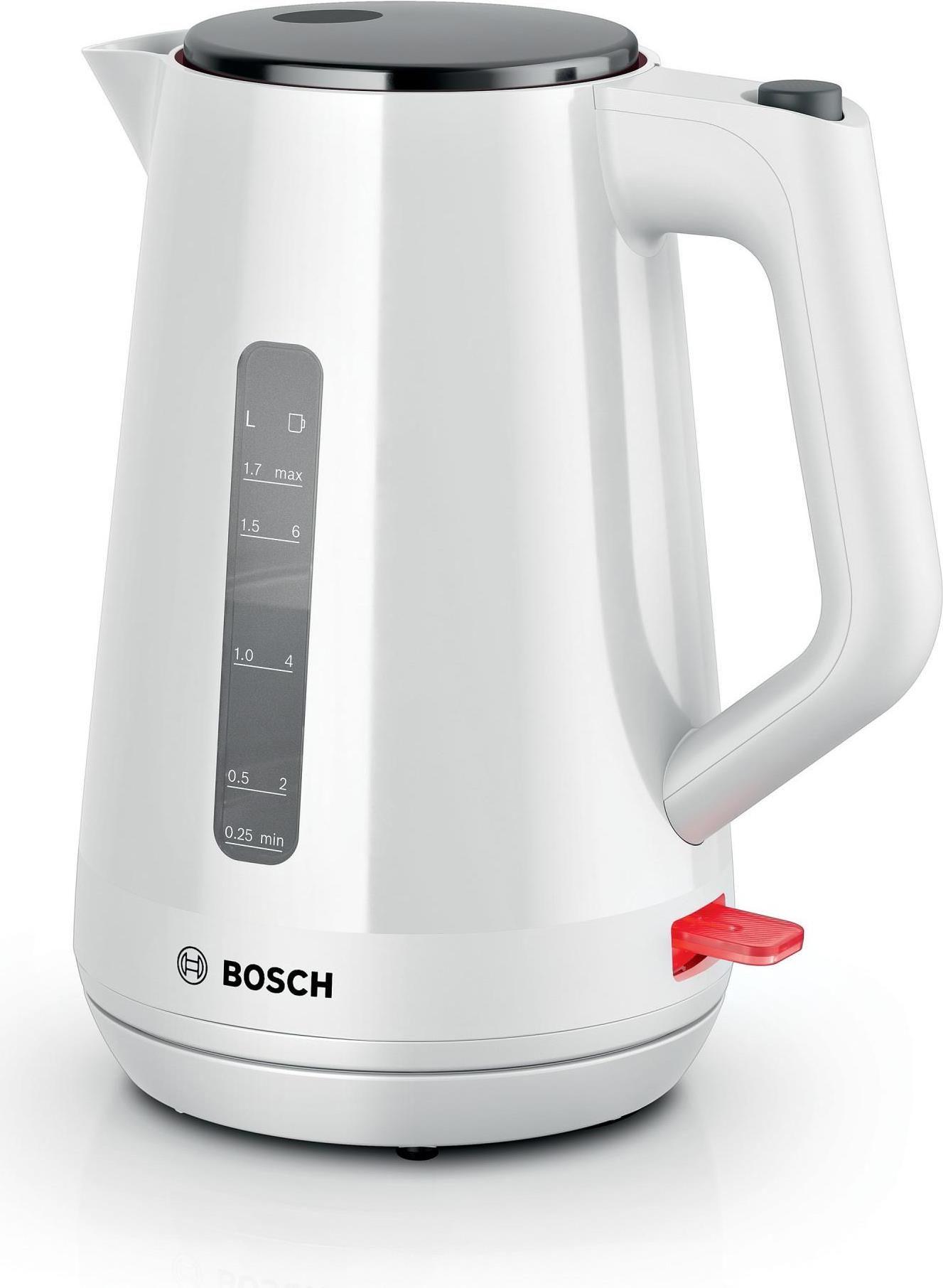 Jarro Elétrico BOSCH TWK1M121 (2400 W - 1,7 L - Plástico - Branco)
