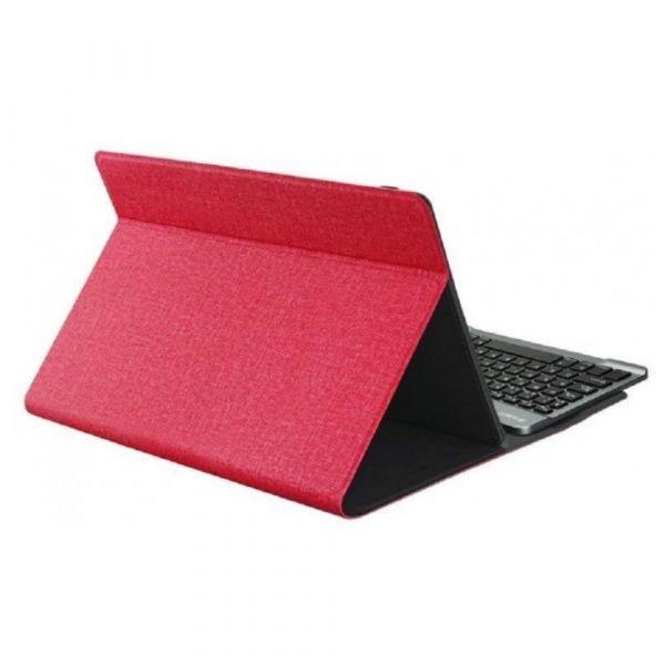 Capa com Teclado SUBBLIM Keytab Pro (Micro-USB - Qualquer marca - Bluetooth - Vermelho) — miniatura 2