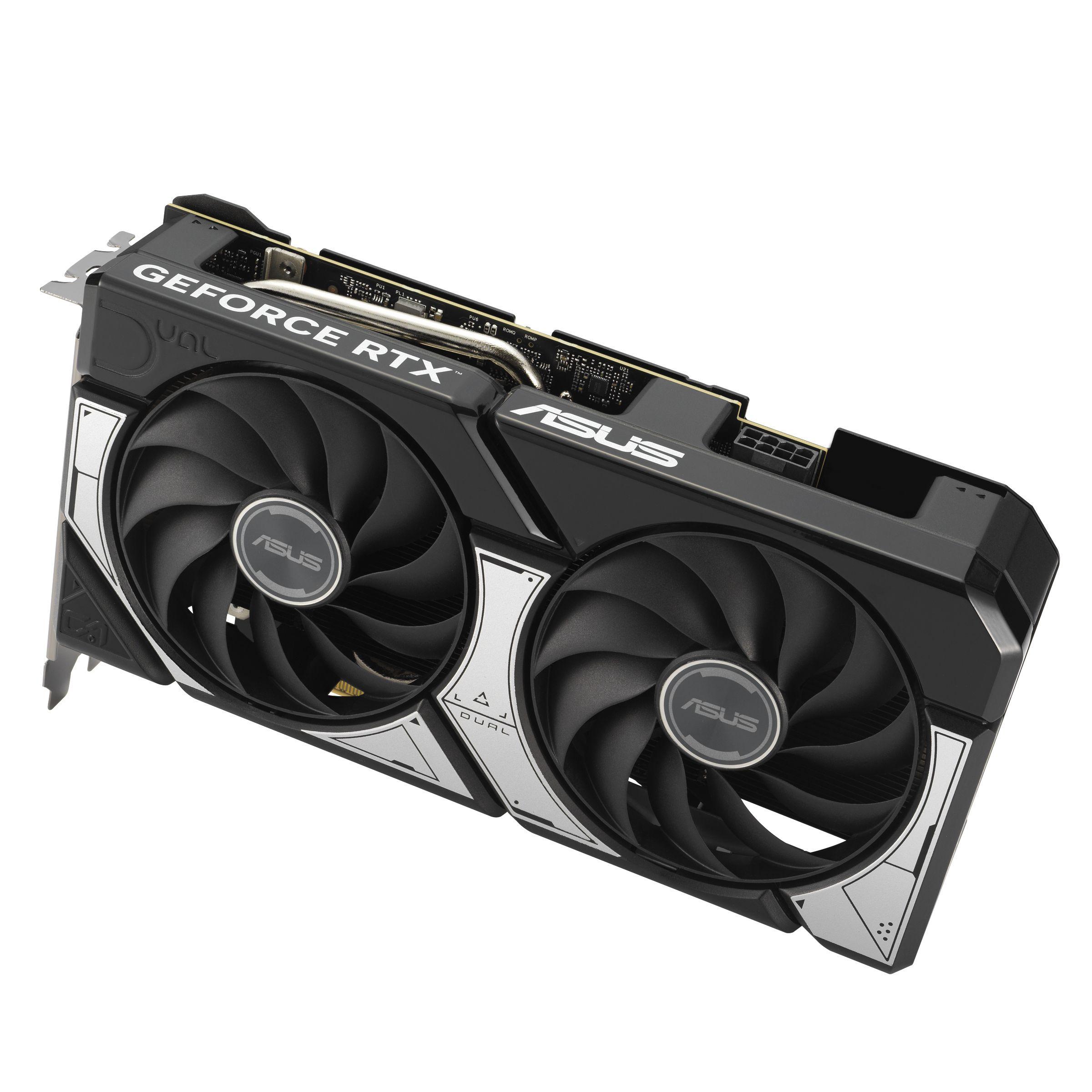 Placa Gráfica ASUS Dual RTX5060TI-O16G (GeForce RTX 5060 Ti - 28 Gbps - 16 GB - Preto e Cinzento), miniatura 10