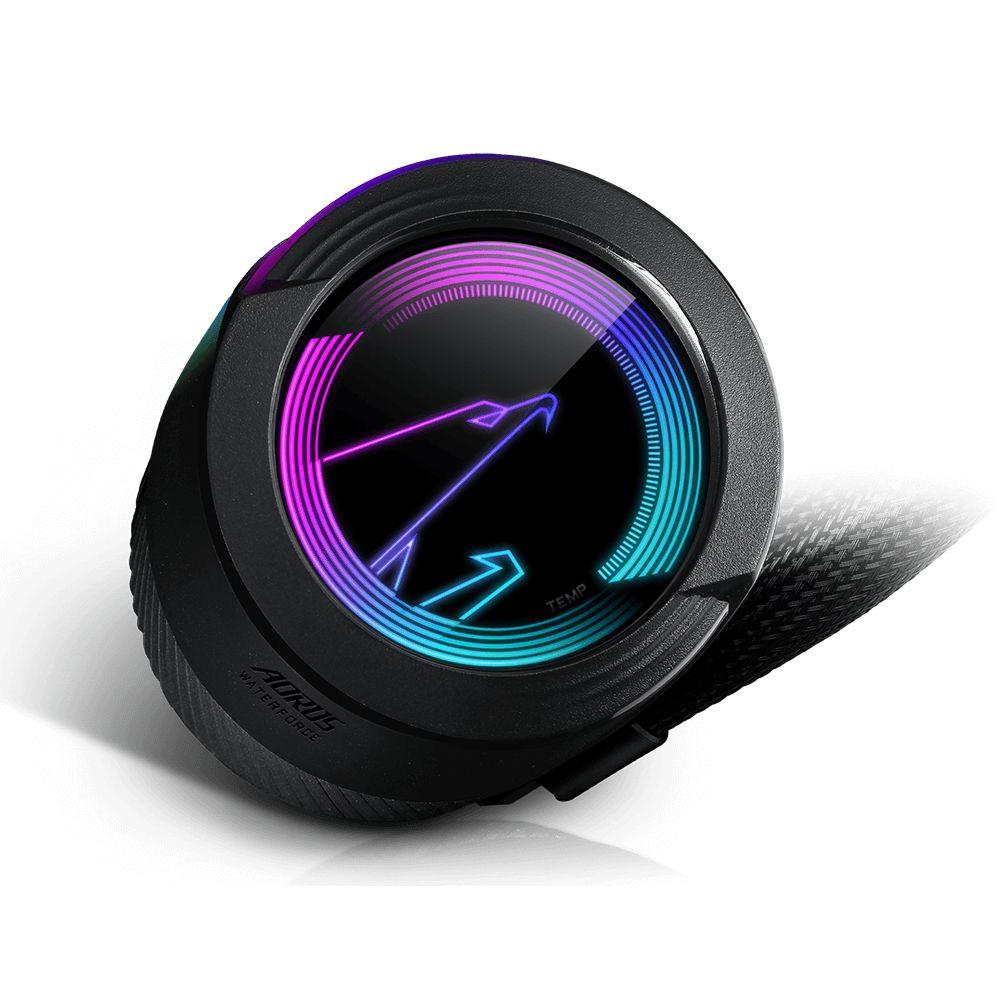 Refrigerador Líquido CPU GIGABYTE AORUS WATERFORCE 280 (2150 RPM - Multi - Altura 14 cm - Preto) — miniatura 4