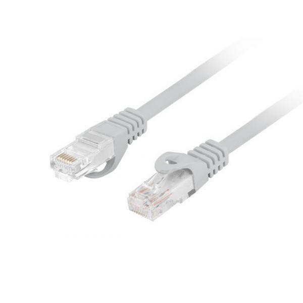 Cabo de Rede RJ45 LANBERG PCU6-10CU-0200-S (2 m - Cat6 - RJ-45 - Cinzento), miniatura 3