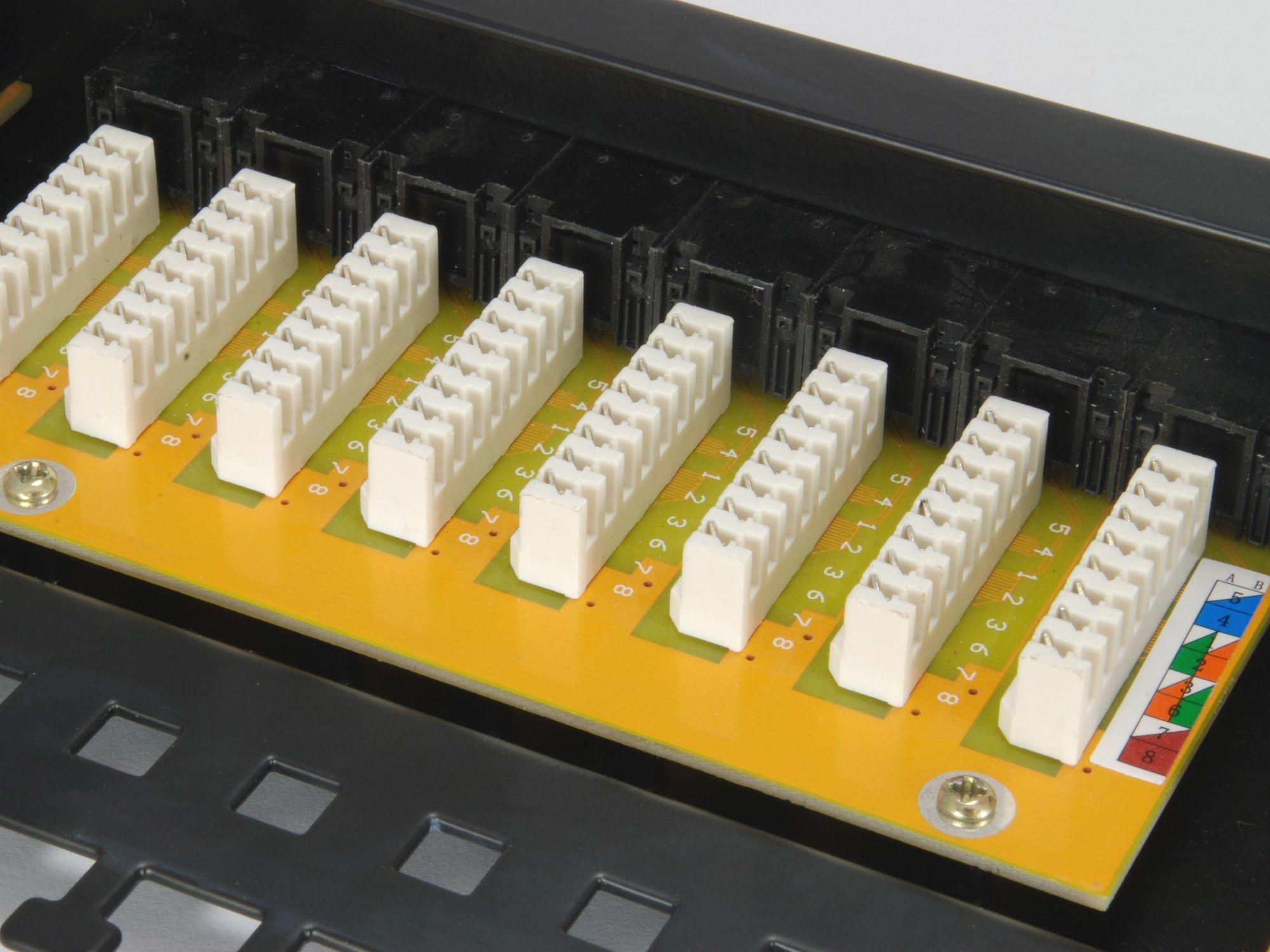 Painel de Ligações EQUIP 135425 (1GBase-T - Em bastidor - Montagem em rack - Preto), miniatura 5