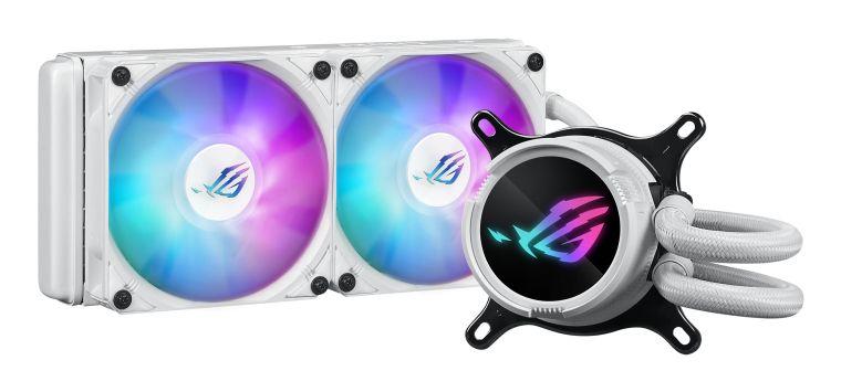 Kit de Refrigeração Líquida ASUS ROG Strix LC III 240 ARGB (12 cm - 2200 RPM - Multi - Branco)