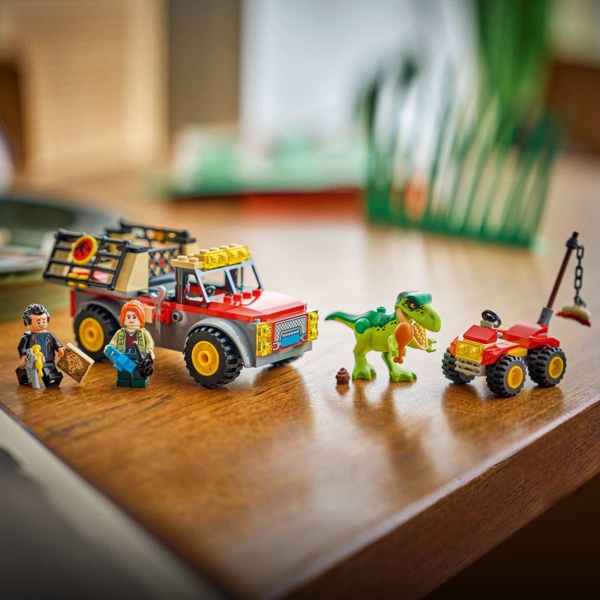 LEGO 77978 Jurassic World Carrinha de Transporte de T. rex Jovem (4+ anos - 115 peças), miniatura 7