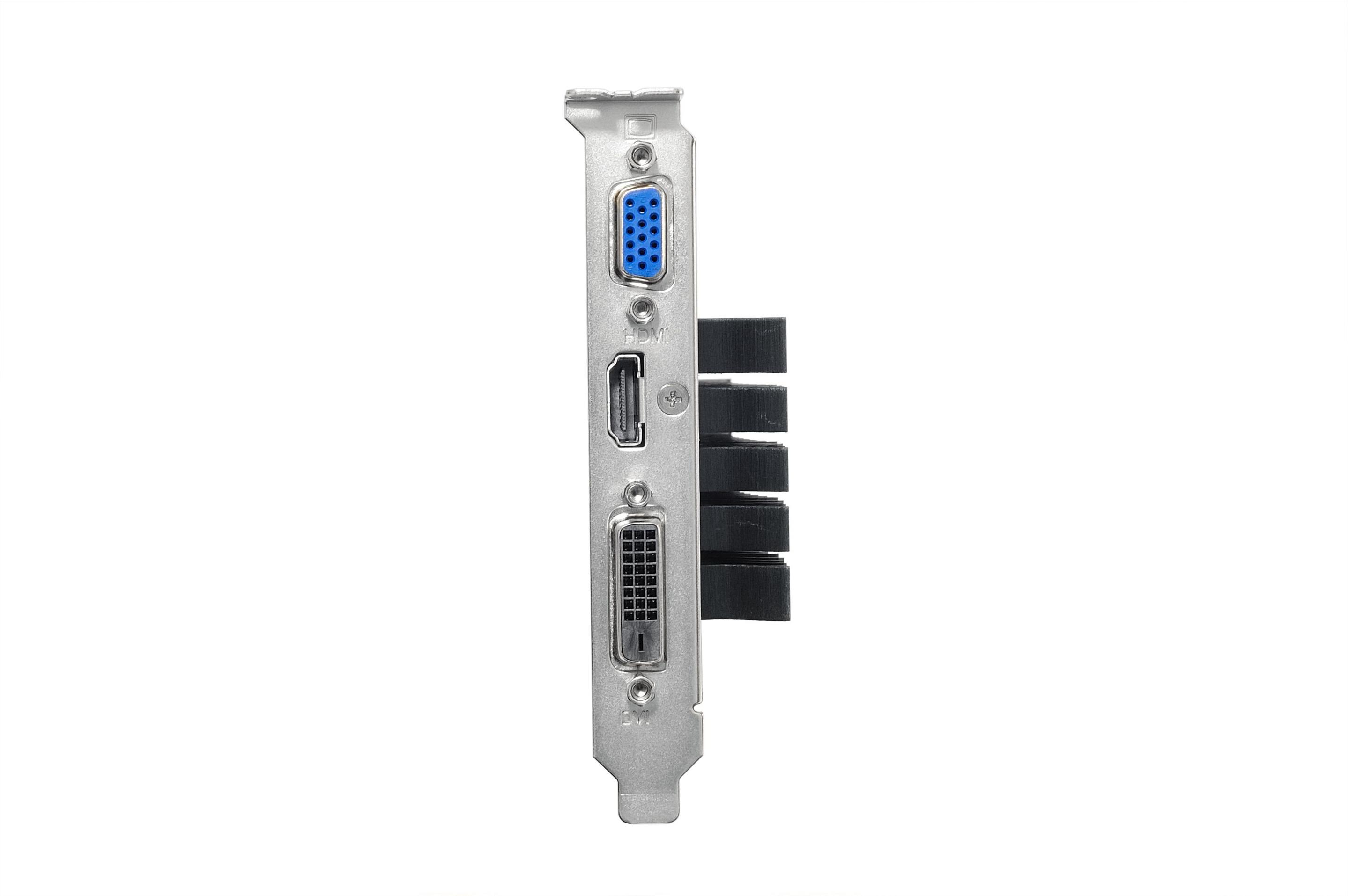 Placa Gráfica ASUS GeForce GT 730 SL 2GD5 BRK (GeForce GT 730 - Low-Profile - 2 GB - Azul) — miniatura 3