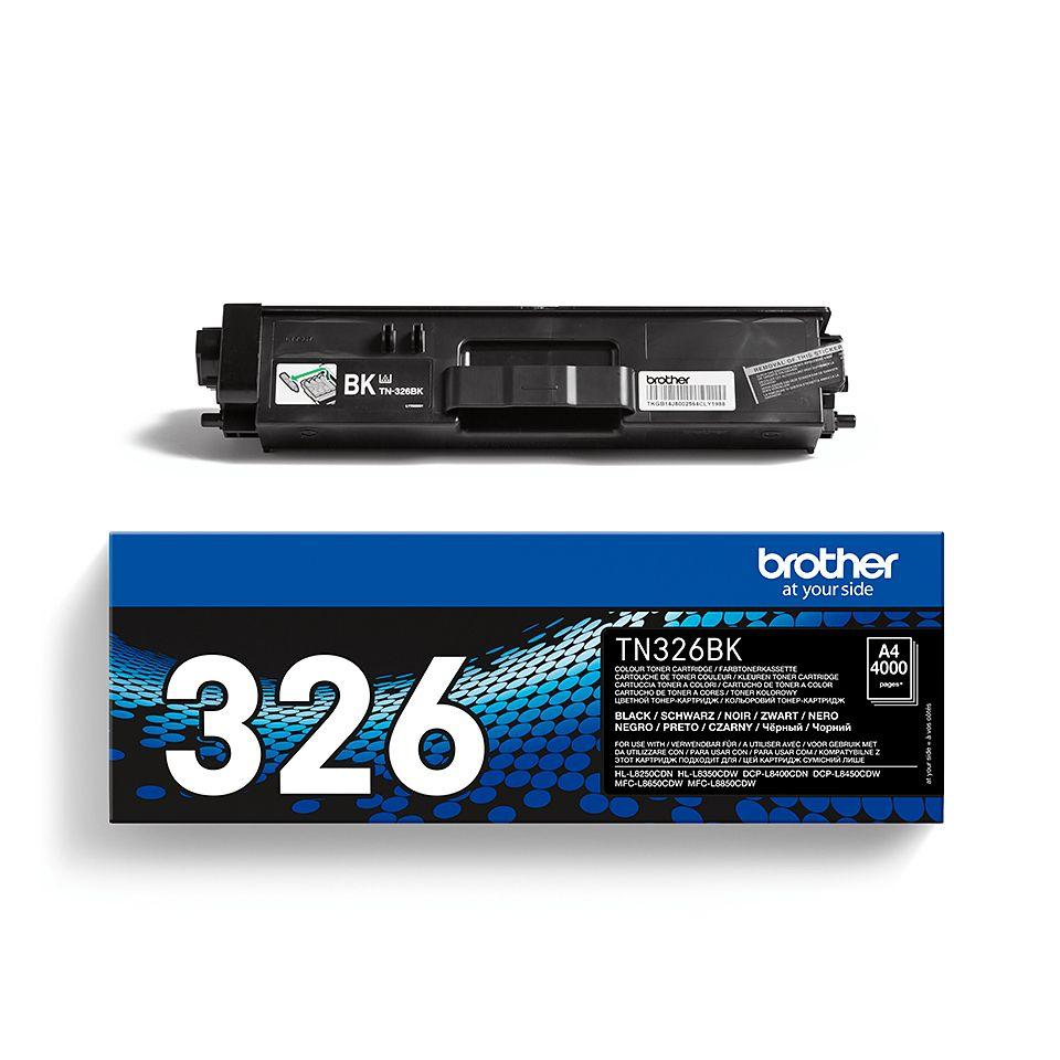 Toner BROTHER TN-326BK (4000 páginas - Preto) — miniatura 3