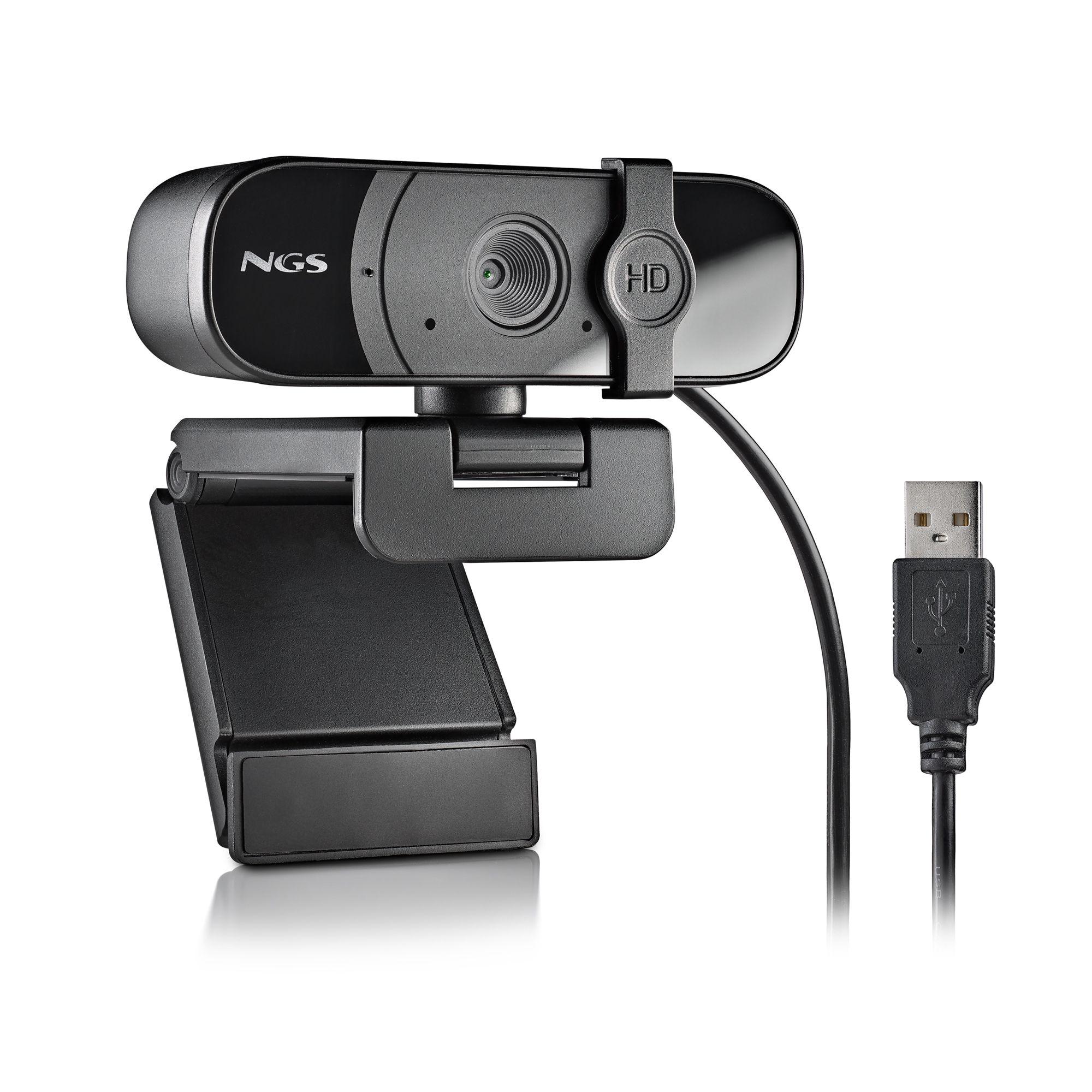 Câmara Web NGS XPRESSCAM1080FHD (1920 x 1080 pixels - 30 fps - USB 2.0 - Preto) — miniatura 4