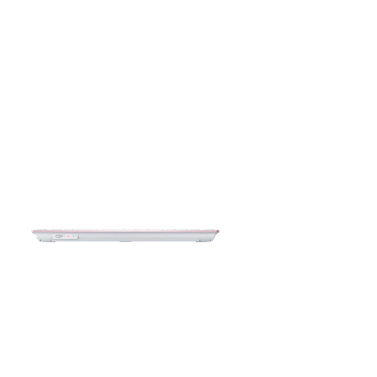 Teclado CHERRY KW 7100 Mini BT JK-7100DE-19 (Alemão - Teclas tesoura - Em linha reta - Rosa), miniatura 4