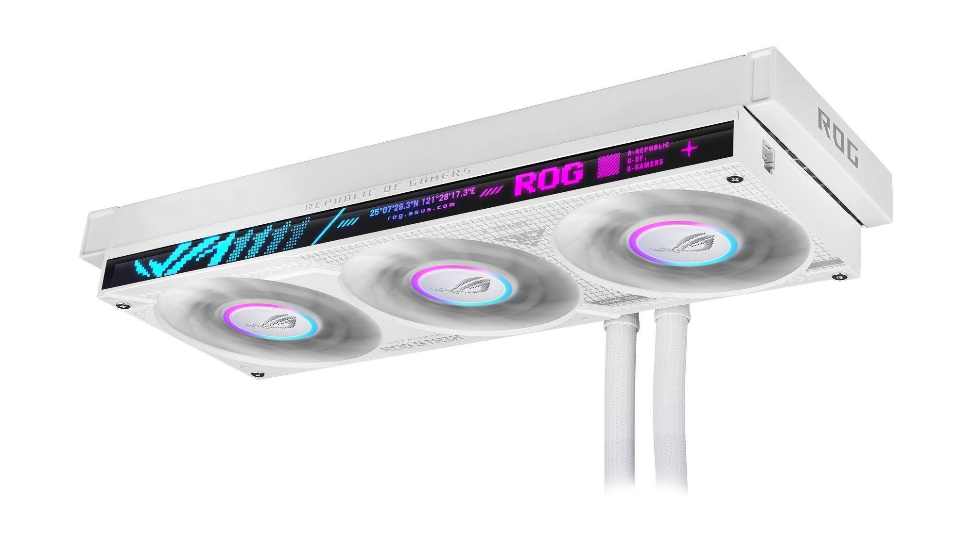 Sistema de Refrigeração Líquida para CPU ASUS ROG STRIX SLC IV 360 ARGB LCD (AM4, AM5, LGA 1700, LGA 1851 - 120 mm - 2500 RPM - Branco) — miniatura 16