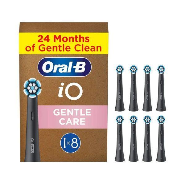Cabeças de Escova de Dentes BRAUN Oral-B iO 774222 (Preto)