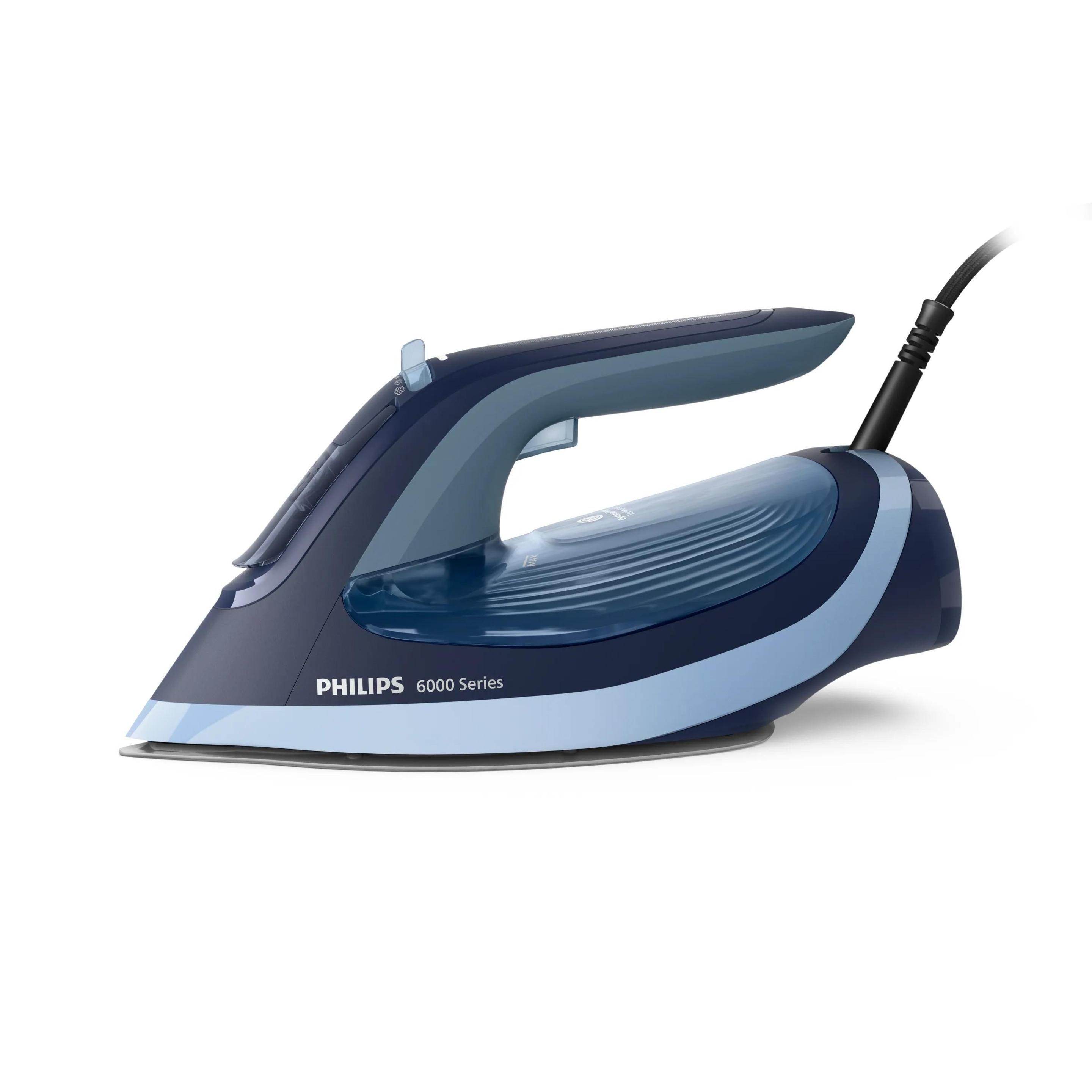 Ferro de Engomar PHILIPS Série 6000 DST6120/20 (2600 W - 0,3 l - Base SteamGlide Plus - Azul) — miniatura 2