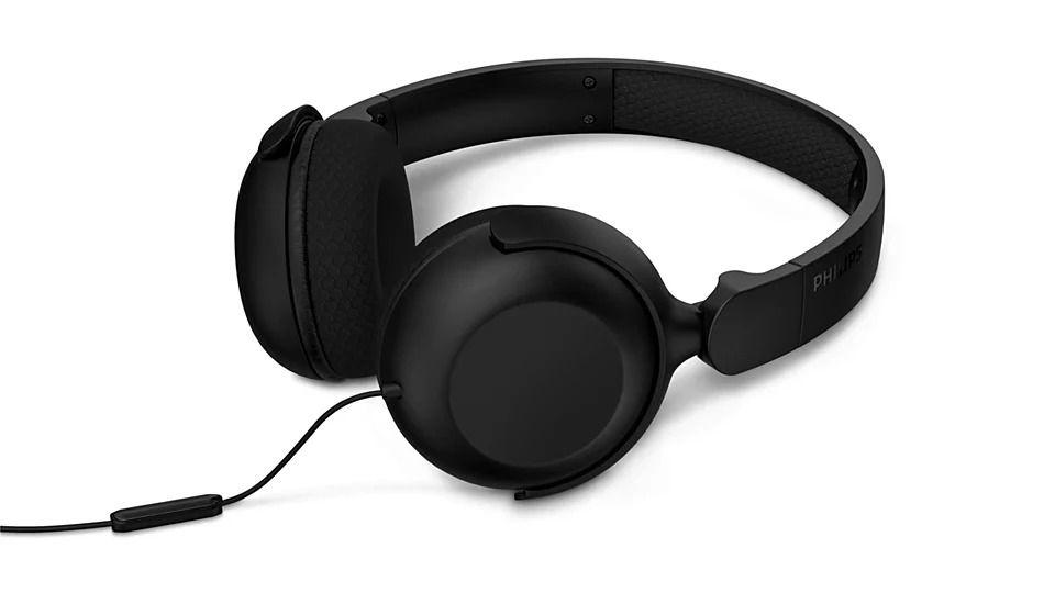 Auscultadores PHILIPS TAH2100BK/00 (Binaural - Com fios - Supra-aural - Preto), miniatura 4