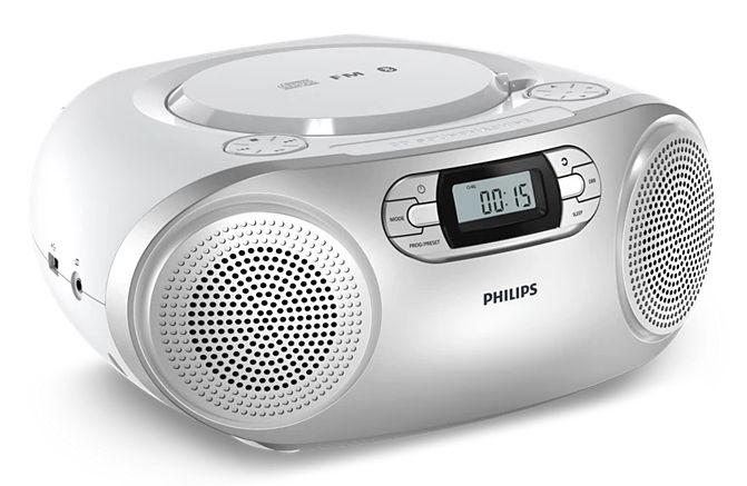 Leitor de CD Portátil PHILIPS TAZ2000S/10 (3 W - Prateado) — miniatura 2