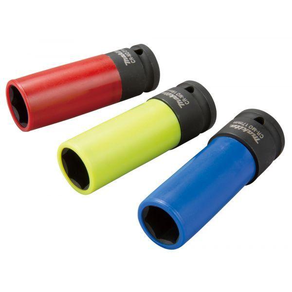 Conjunto de Chaves de Caixa de Impacto MAKITA E-12354 (1/2″ - 3 peças - 17/19/21 mm), miniatura 2