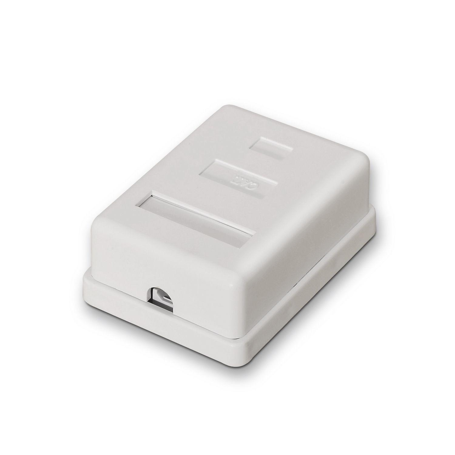 Caixa de Montagem RJ45 de Superfície AISENS A139-0303 (Branco), miniatura 2