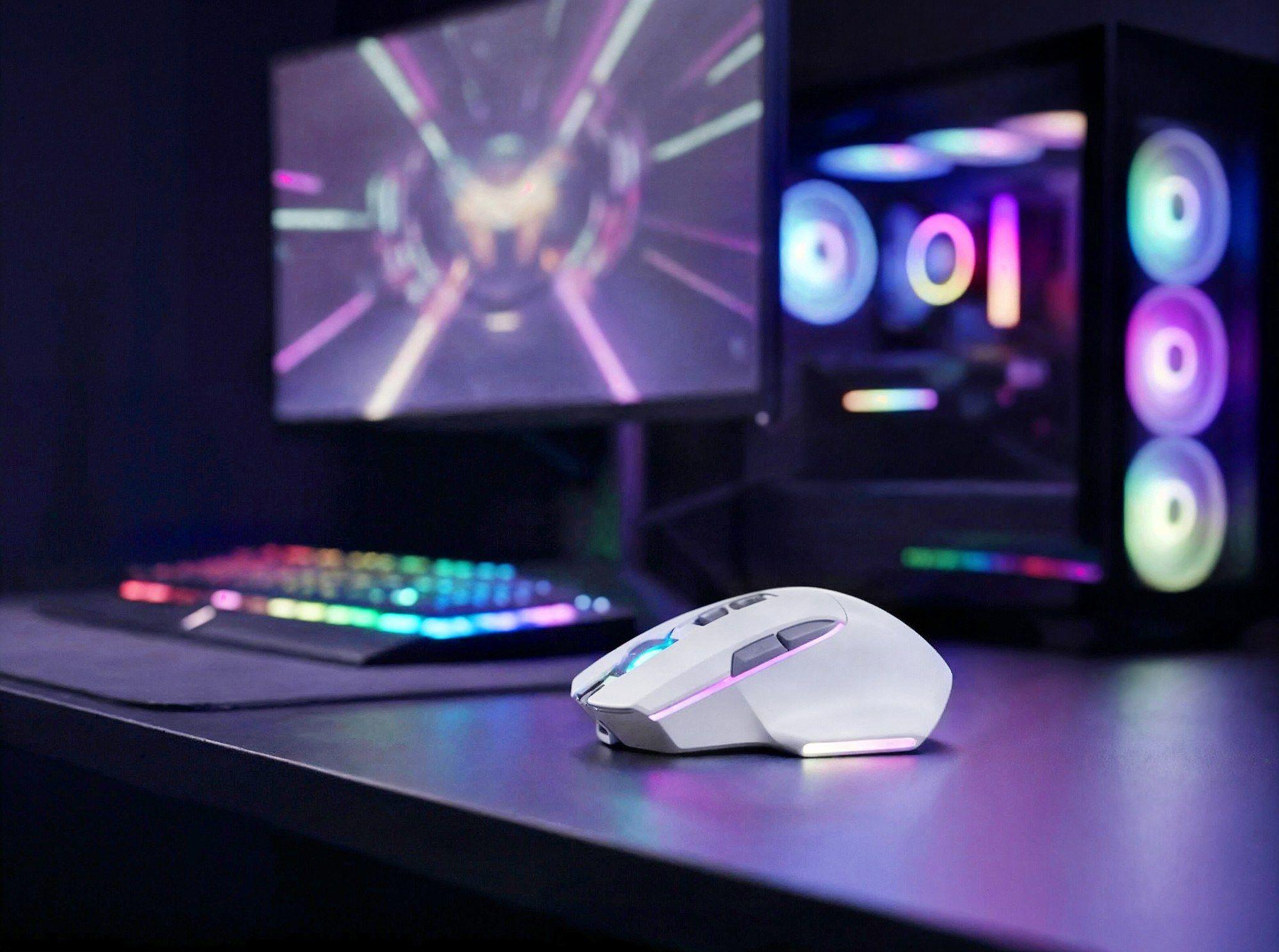 Rato Gaming MARS GAMING MMW-Vector (Mão direita - 12000 DPI - Ótico - Branco) — miniatura 10