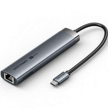 Dock USB-C VENTION TGNHB (0,15 m - Cinzento)