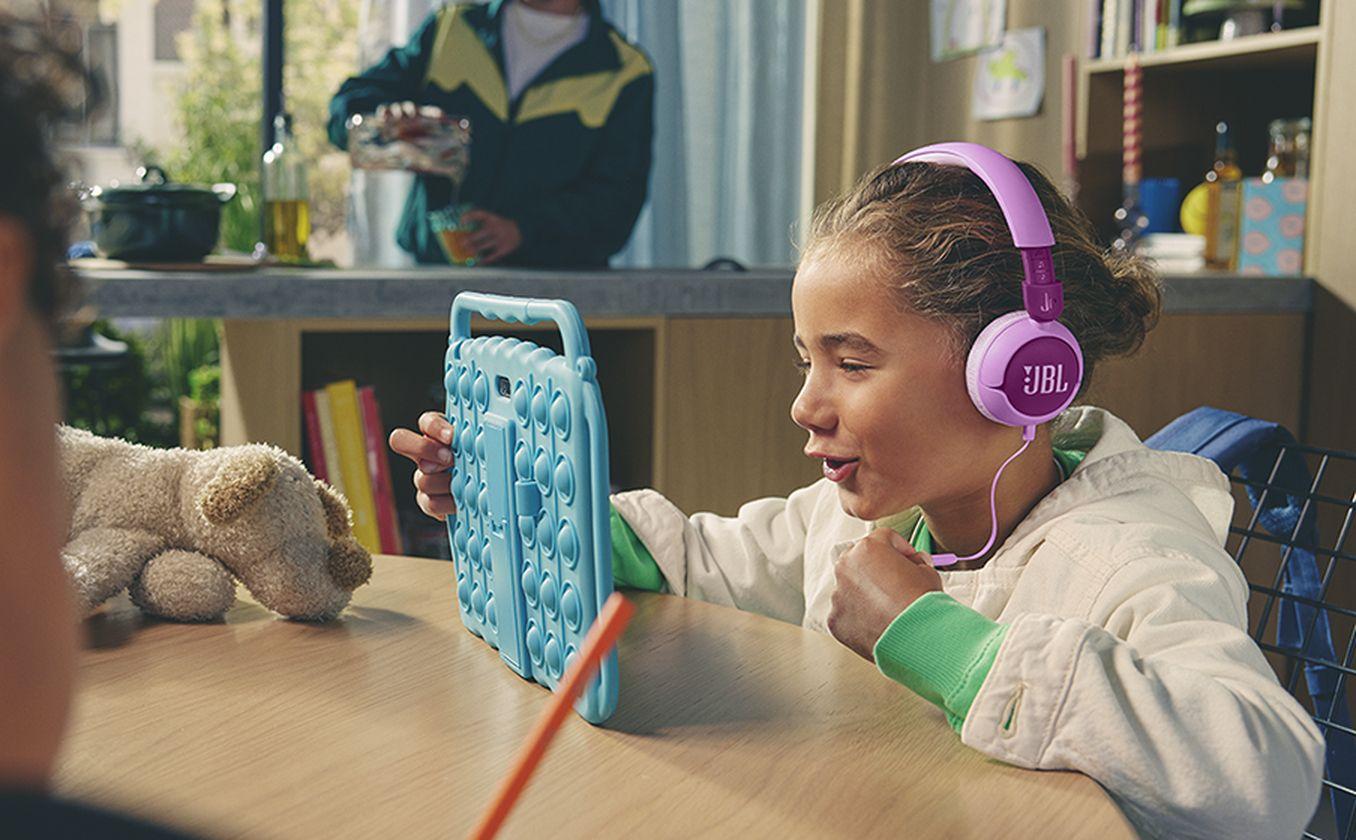 Auscultadores JBL Junior 320 (Binaural - Com fios - Supra-aural - Roxo), miniatura 7