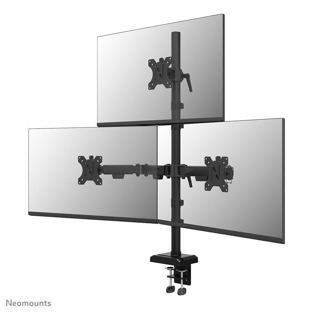 Suporte de Monitor NEOMOUNTS DS60-600BL2-1 (10–32" - 3 Monitores - 9 kg por Monitor - Preto)