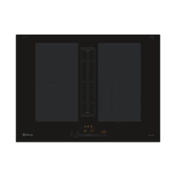 Placa de Indução com Exaustor Integrado Encastre BALAY 3EBC976LH (4 zonas - 7400 W - Vidro-cerâmica - Preto) — miniatura 2