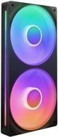 Ventoinha Dupla NZXT F240 RGB CORE (Plástico e borracha - Multicor - Preto)