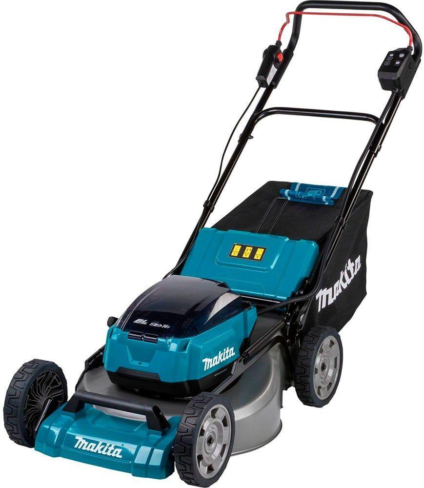Corta-Relva a Bateria MAKITA DLM530Z (53 cm - 2300 m² - 60 L - Preto/Azul), miniatura 2